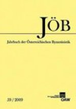 Jahrbuch der Osterreichischen Byzantinistik Band 59/2009
