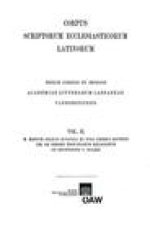 Firmicus Maternus. Der errore profanarum religionorum; Minucius Felix - ed. C. Halm