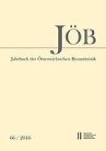 Jahrbuch der Osterreichischen Byzantinistik, Band 66/2016