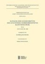 Katalog der Handschriften des Augustiner Chorherrenstiftes Klosterneuburg: Band 2/Teil 4,1: Cod. 301-400