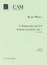 String Quartet No. 1, Op. 8: Score