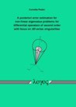 A posteriori error estimation for non-linear eigenvalue problems for differential operators of second order with focus on 3D vertex singularities