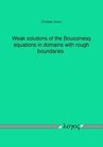 Weak solutions of the Boussinesq equations in domains with rough boundaries