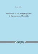 Simulation of the Morphogenesis of Open--porous Materials