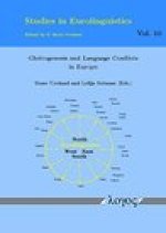 Glottogenesis and Language Conflicts in Europe