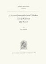 Die nordjemenitischen Dialekte (Glossar): Buchstaben Dal-Ghayn