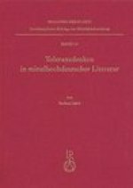 Toleranzdenken in mittelhochdeutscher Literatur