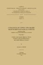 Catalogue of Coptic and Arabic Manuscripts in Dayr al-Suryan. Volume 1: Coptic and Arabic Biblical Texts; Coptic Language Resources, Including Biblica
