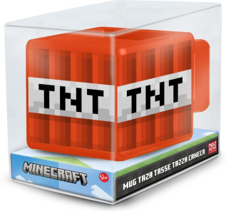 Minecraft Hrnek 3D - TNT Box 440 ml