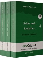 Pride and Prejudice / Stolz und Vorurteil - Teile 4-6 Softcover (Buch + 3 MP3 Audio-CD) - Lesemethode von Ilya Frank - Zweisprachige Ausgabe Englisch-