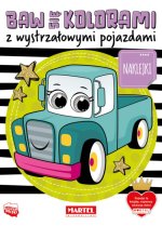 Baw się kolorami z wystrzałowymi pojazdami z naklejkami