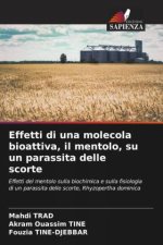 Effetti di una molecola bioattiva, il mentolo, su un parassita delle scorte