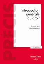 Introduction générale au droit. 15e éd.