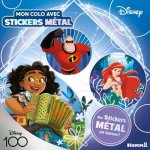 Disney 100 Disney - Mon colo avec stickers métal (Ariel, Mirabel, Mr Indestructible)