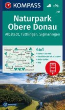 KOMPASS Wanderkarte 781 Naturpark Obere Donau - Albstadt - Tuttlingen - Sigmaringen 1:50.000