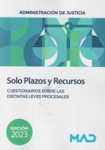 SOLO PLAZOS Y RECURSOS CUESTIONARIOS SOBRE LAS DISTINTAS LE