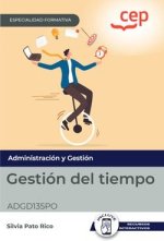 MANUAL GESTION DEL TIEMPO ADGD135PO ESPECIALIDADES FORMATIV