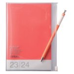 MARK'S 2023/2024 Taschenkalender B6 vertikal, Colors, Red