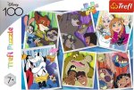 Trefl Puzzle Disney 100 let: Postavičky Disney 200 dílků