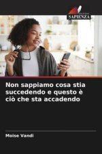 Non sappiamo cosa stia succedendo e questo ? ci? che sta accadendo