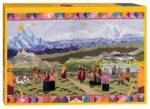 Free Tibet Quilt Jigsaw Puzzle for Adults by Meri Henriques Vahl: 1000 Pieces, Dimensions 29.5 x 19.5