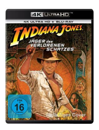 Indiana Jones - Jäger des verlorenen Schatzes, 1 4K UHD-Blu-ray + 1 Blu-ray