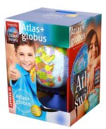 Globus + Atlas geograficzny Świata