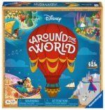 Ravensburger 22379 - Disney Around the World - Das himmlische Lauf- und Sammelspiel für 2-4 Spieler ab 4 Jahren mit den beliebtesten Disney Charaktere
