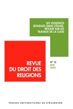 Les violences sexuelles dans l’Église. Retour sur les travaux de la CIASE