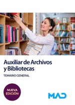 AUXILIAR DE ARCHIVOS Y BIBLIOTECAS TEMARIO GENERAL