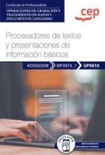 MANUAL PROCESADORES TEXTOS PRESENTACIONES INFORMACION UF051