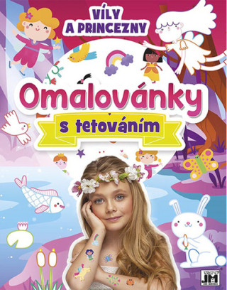 Omalovánky s tetováním Víly a princezny