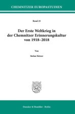 Der Erste Weltkrieg in der Chemnitzer Erinnerungskultur von 1918-2018.