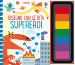 Supereroi. Disegno con le dita