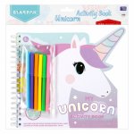 Zestaw kreatywny. Unicorn: kolorwanka, naklejki, szablon, pisaki 497702
