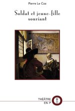 SOLDAT ET JEUNE-FILLE SOURIANT