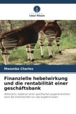 Finanzielle hebelwirkung und die rentabilität einer geschäftsbank