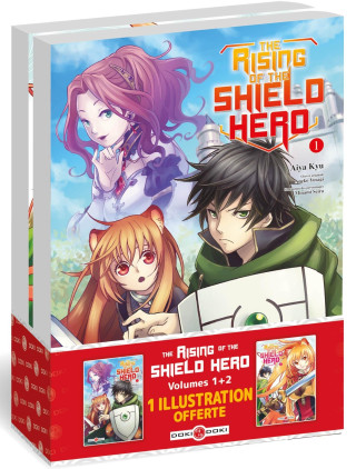 The Rising of the Shield Hero - pack vol. 1 & 2 + Exlibris