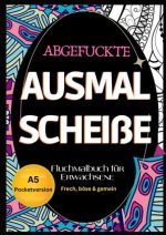 Fluchmalbuch für Erwachsene A5 Pocketversion