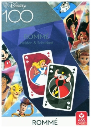 Hochwertiges Geschenkset - Disney 100 Premium Rommé