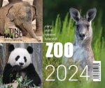 Kalendář 2024 Zoo, stolní, týdenní, 150 X 130 mm