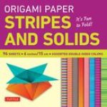 Origami Paper - Stripes and Solids 6