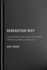 Generation Why: How Boomers Can Lead and Learn from Millennials and Gen Z