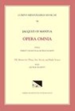 CMM 54 JACQUET DE MANTUA (1483-1559),  Opera Omnia, edited by Philip Jackson and George Nugent. Vol. VII Motets for three, six, seven and eight voices