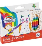 Kredki Fiorello świecowe 32 kolory