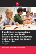 Condiç?es pedagógicas para a formaç?o de estilos de vida saudáveis entre crianças em idade pré-escolar