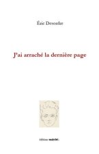 J'ai arraché la dernière page