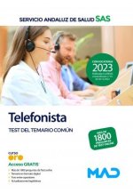 TELEFONISTA SERVICIO ANDALUZ SALUD TEST COMUN