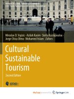 Cultural Sustainable Tourism