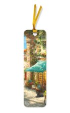 THOMAS KINKADE ITALIAN CAFE BOOKMARKS